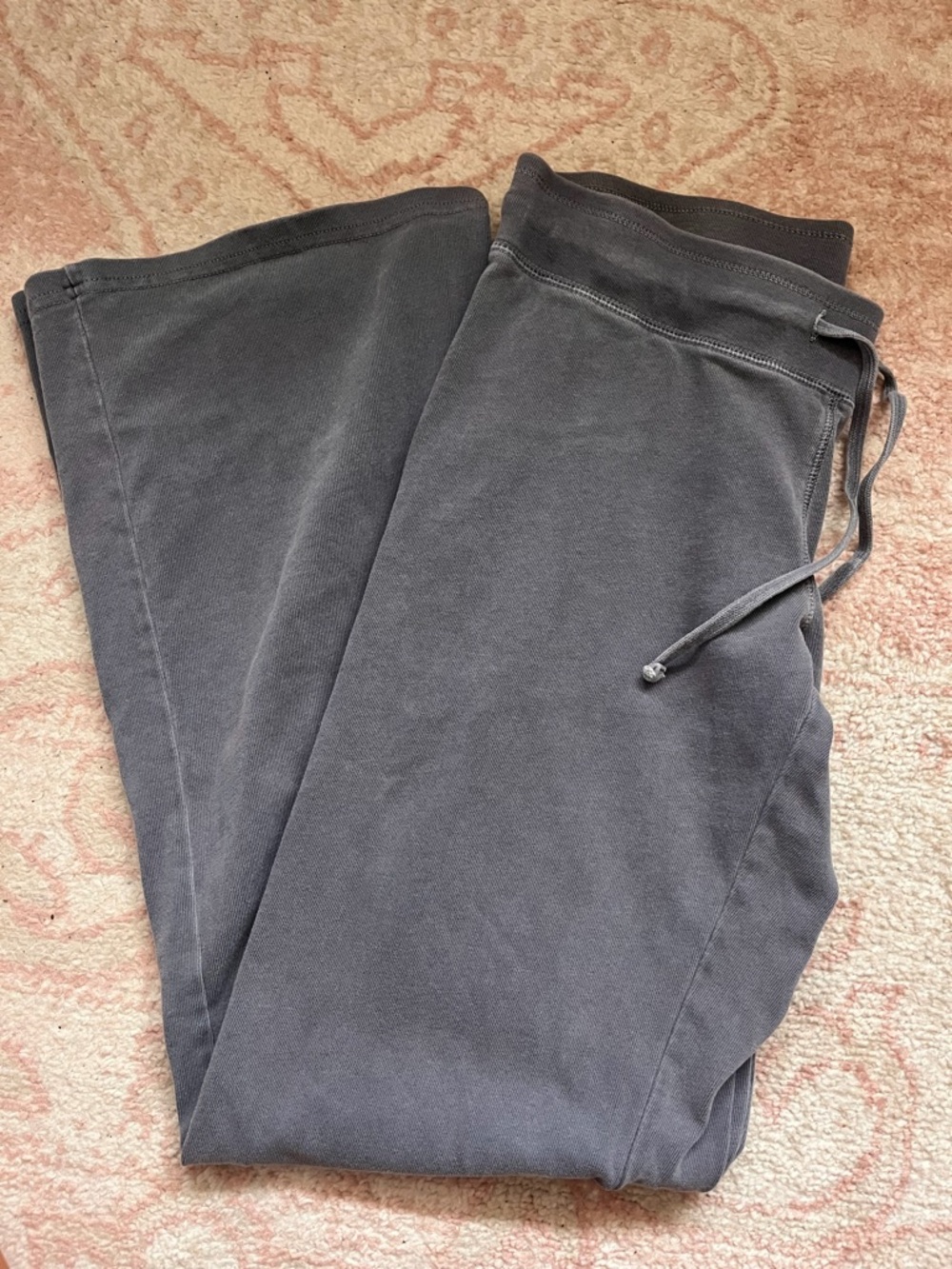 Brandy Melville Charcoal Gray Drawstring Joggers